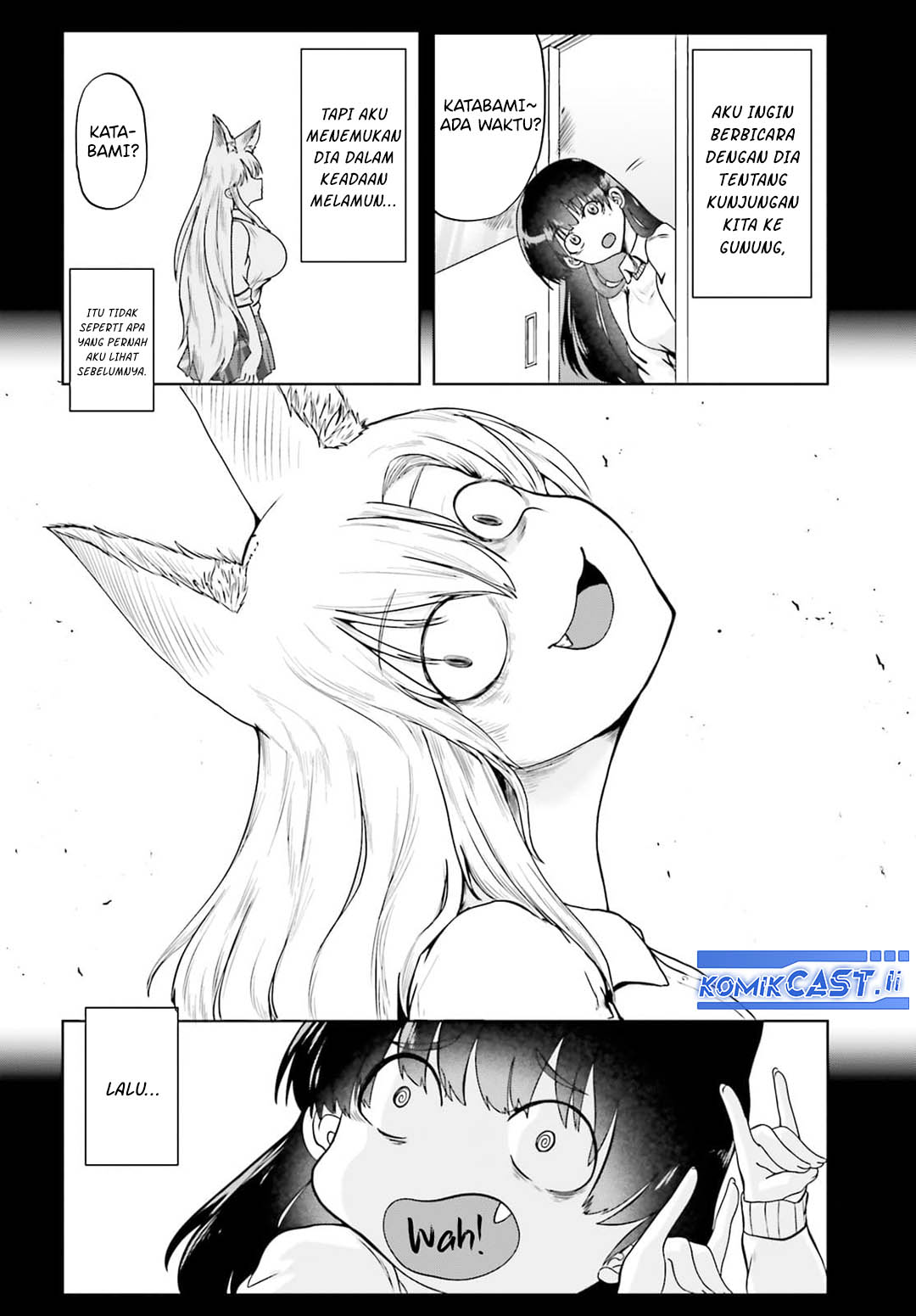 Manga Okitsune Gal Katabami-san Chapter 17 gambar 2