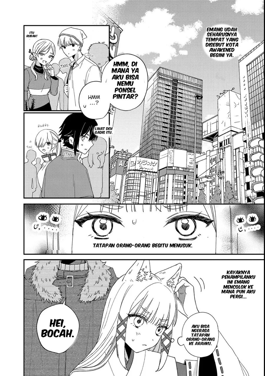 Okitsune-sama ni Onegai! ~Haison ni Nokotteta Kami-sama ga Fantasy-ka Shita Gendaishakai ni Hourikomaretara Saikyou Datta~ Chapter 5 Gambar 3