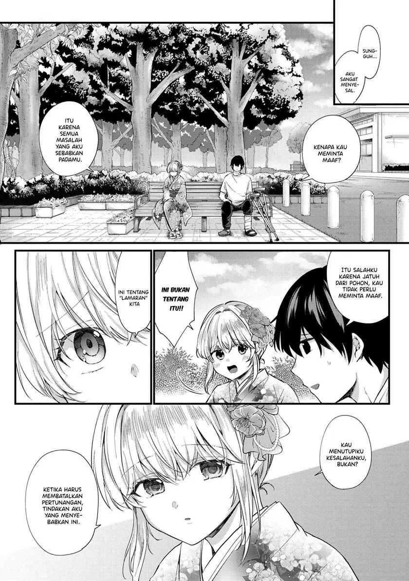Manga Omiai Shitakunakattanode, Muri Nandai na Jouken wo Tsuketara Doukyuusei ga Kita Ken ni Tsuite Chapter 2.1 gambar 2