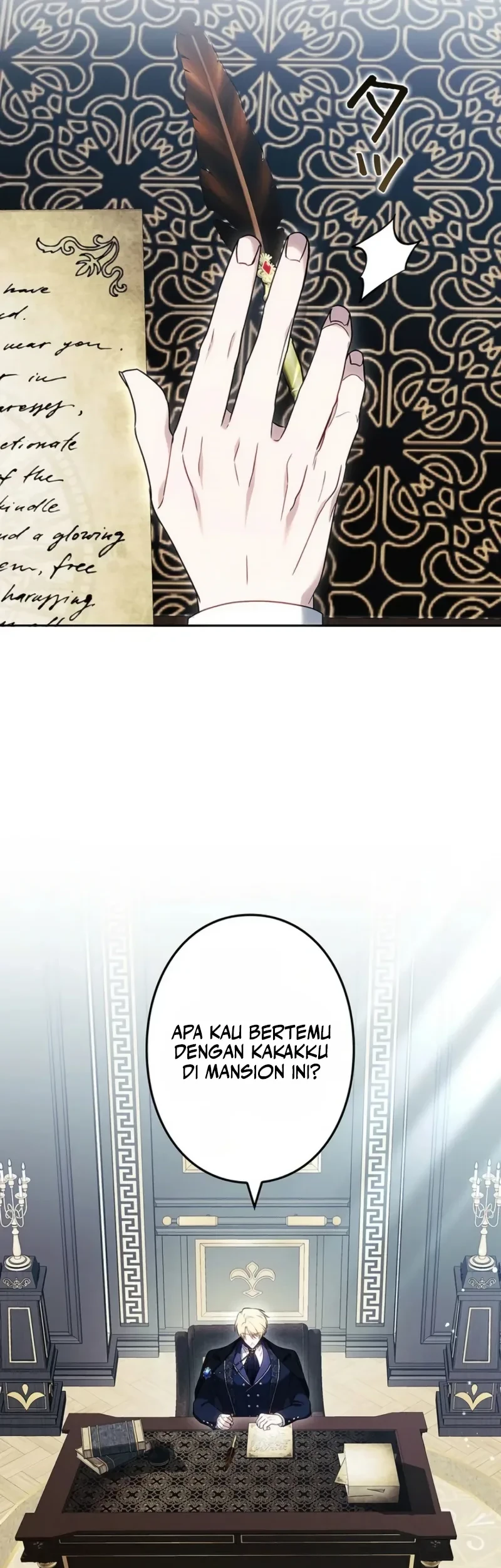 One Day, the Male Lead Fell Into Our House Chapter 6 Gambar 7