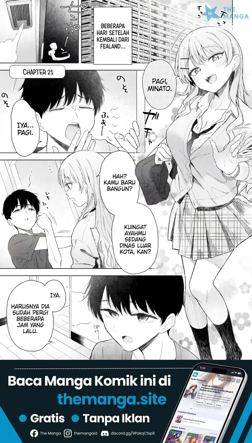 Manga Onna Tomodachi wa Tanomeba Igaito Yarasete Kureru Chapter 21 gambar 2
