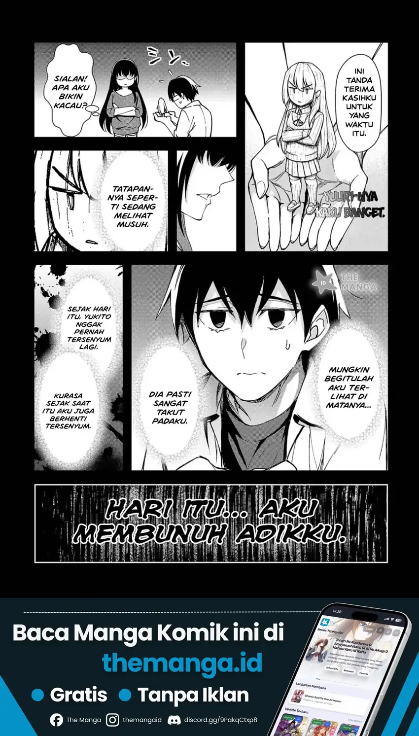 Manga Ore ni Trauma wo Ataeta Joshi-tachi ga Chirachira Mitekuru kedo, Zannen desu ga Teokure desu Chapter 35.1 gambar 2