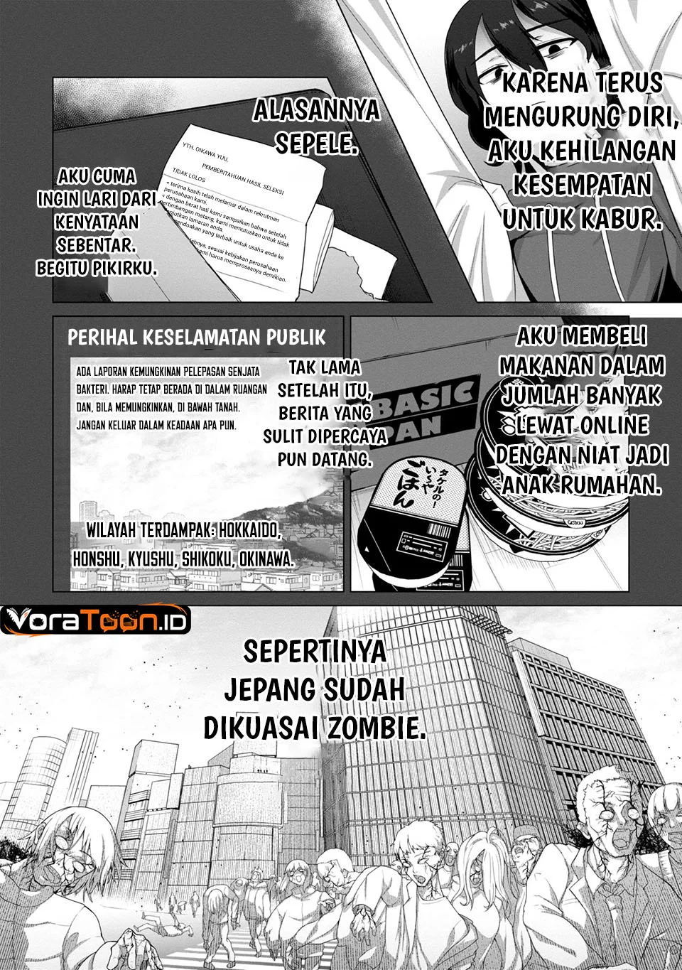Ore no Vaccine dake ga Zombie shita Sekai wo Sukueru Chapter 1 Gambar 4