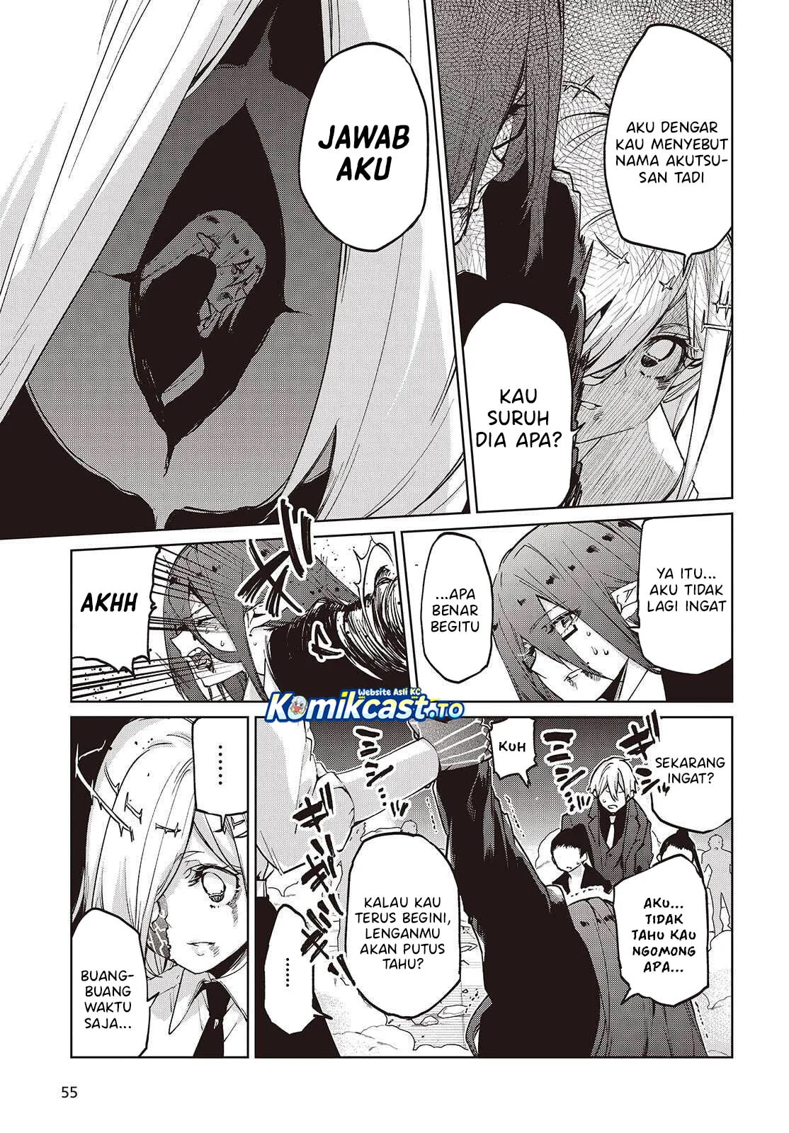 Oroka na Tenshi wa Akuma to Odoru Chapter 110 Gambar 4