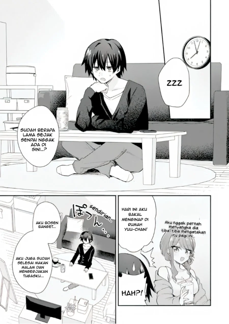 Manga Osake to Senpai Kanojo to no Amaama Doukyo Lovecome wa Nijuusai ni Natte kara Chapter 6.1 gambar 2