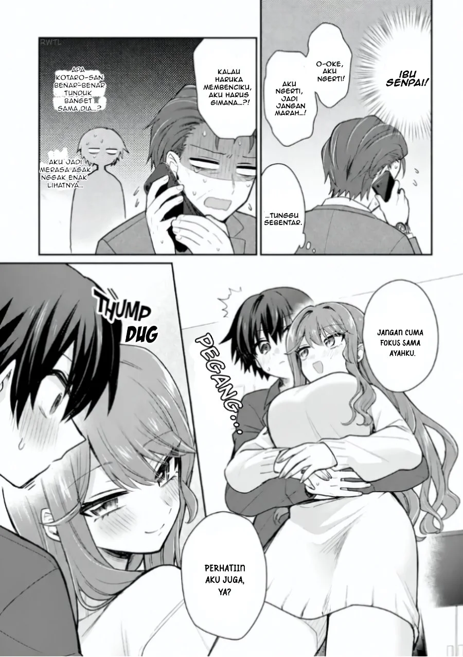 Manga Osake to Senpai Kanojo to no Amaama Doukyo Lovecome wa Nijuusai ni Natte kara Chapter 8.2 gambar 2