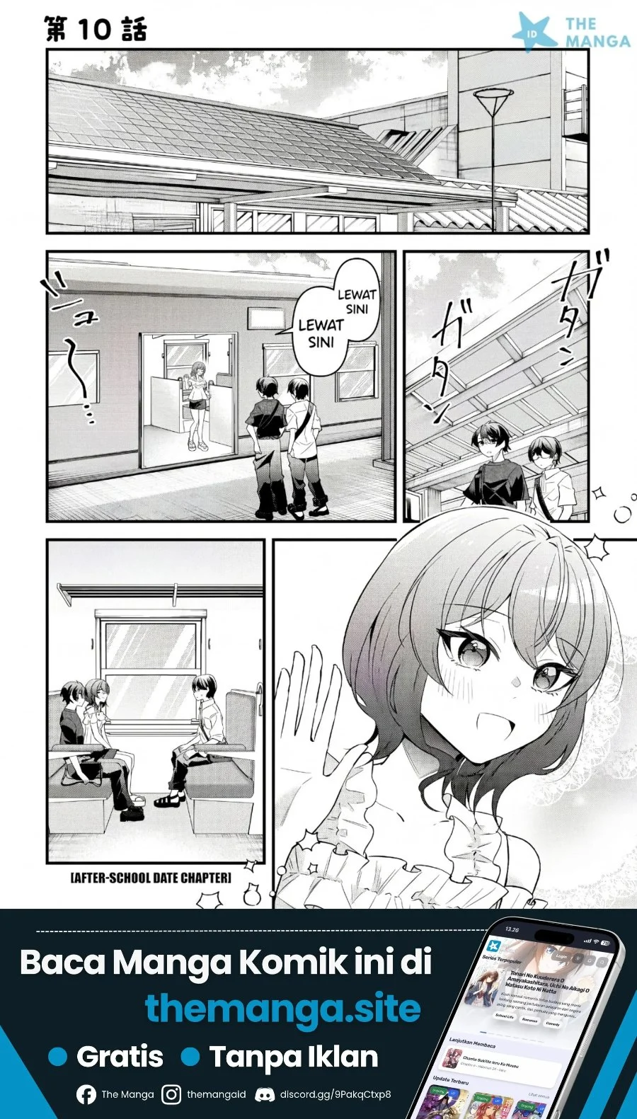 Manga “Osananajimi ga Hoshii” to Tsubuyaitara Yoku Issho ni Asobu Onna Tomodachi no Yousu ga Hen ni Nattanda ga Chapter 10 gambar 2