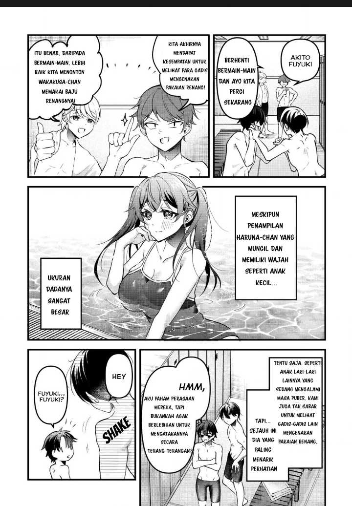 Manga “Osananajimi ga Hoshii” to Tsubuyaitara Yoku Issho ni Asobu Onna Tomodachi no Yousu ga Hen ni Nattanda ga Chapter 3 gambar 2