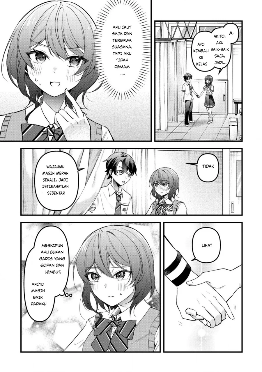 Manga “Osananajimi ga Hoshii” to Tsubuyaitara Yoku Issho ni Asobu Onna Tomodachi no Yousu ga Hen ni Nattanda ga Chapter 7 gambar 2