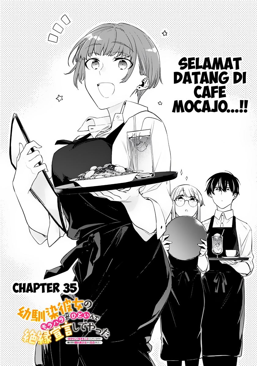 Manga Osananajimi Kanojo no Morahara ga Hidoin de Zetsuen Sengen shite Yatta Chapter 35 gambar 2