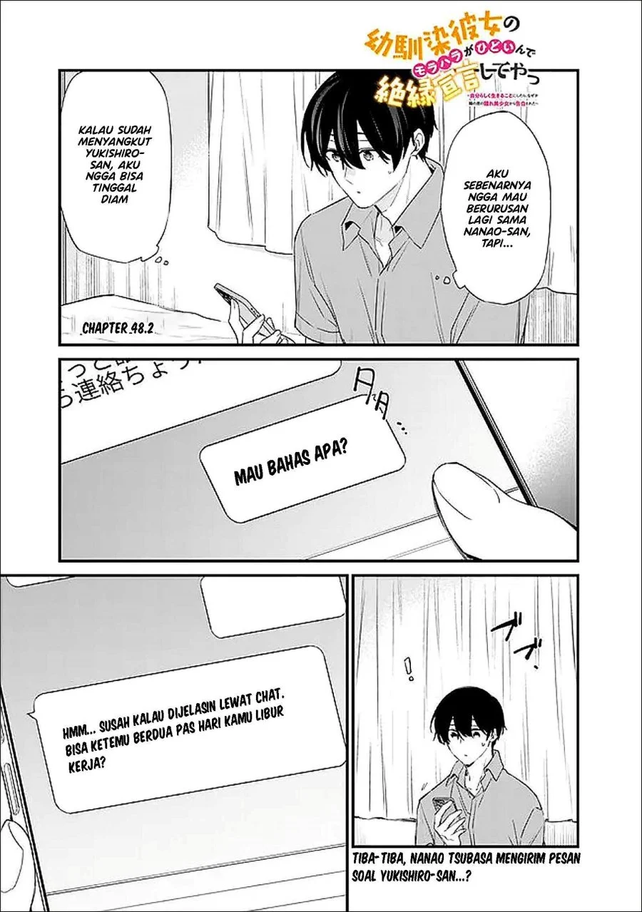 Manga Osananajimi Kanojo no Morahara ga Hidoin de Zetsuen Sengen shite Yatta Chapter 48.2 gambar 2