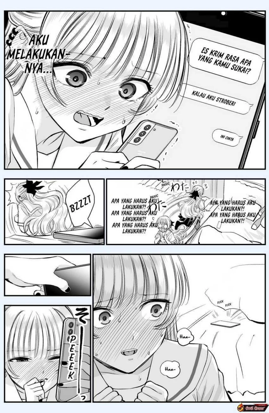 Manga Osananajimi to wa Rabukome ni Naranai Chapter 22.5 gambar 2