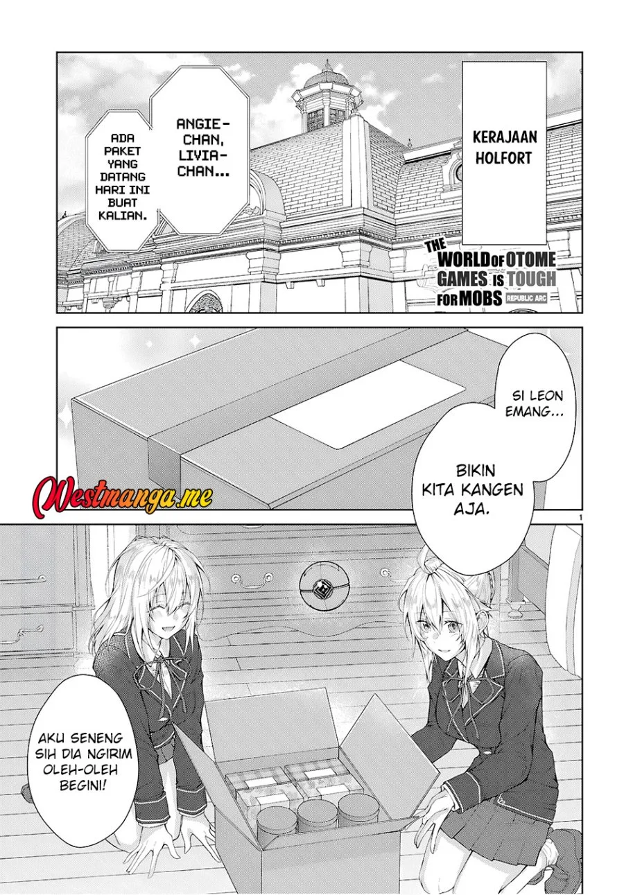 Manga Otome Game Sekai wa Mob ni Kibishii Sekai Desu Chapter 74 gambar 2