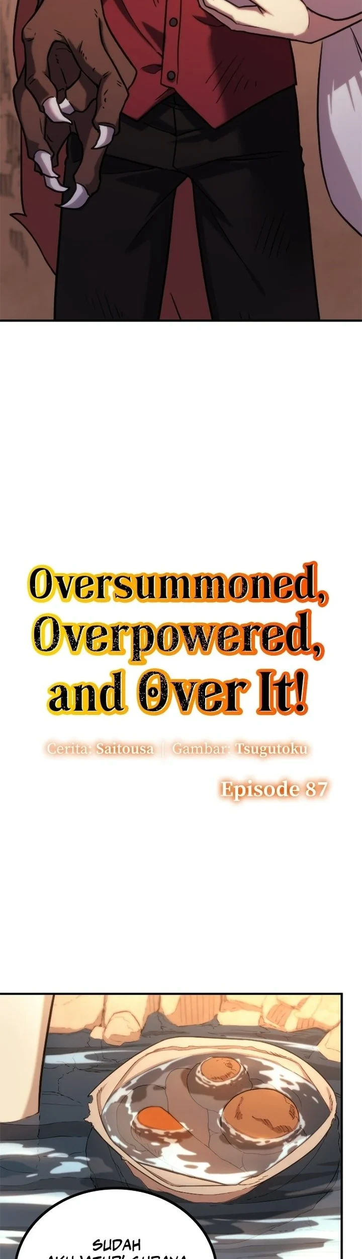 Oversummoned, Overpowered, and Over It! Chapter 87 Gambar 3