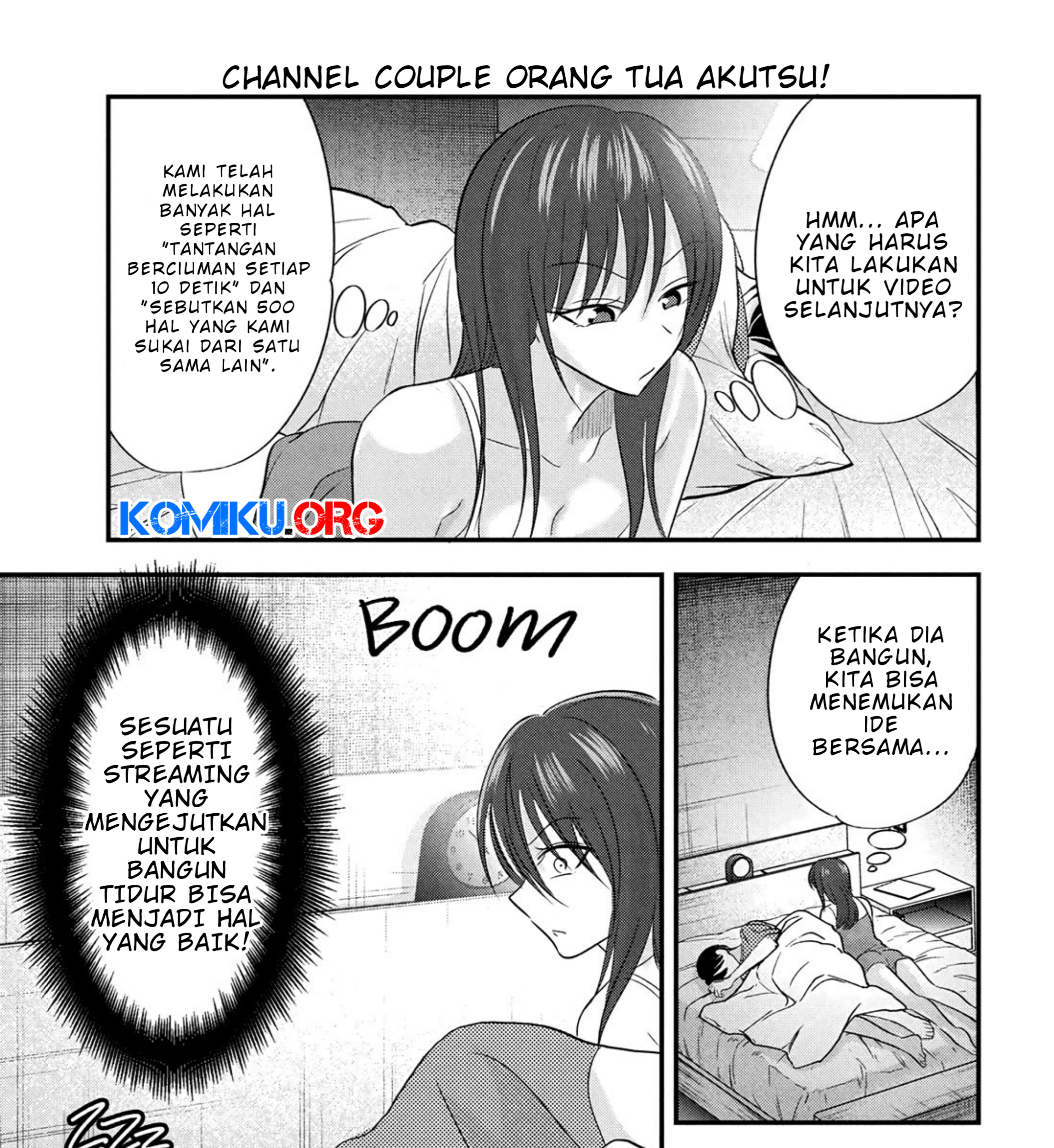 Manga Please Go Home, Akutsu-san! Chapter 195.5 gambar 2