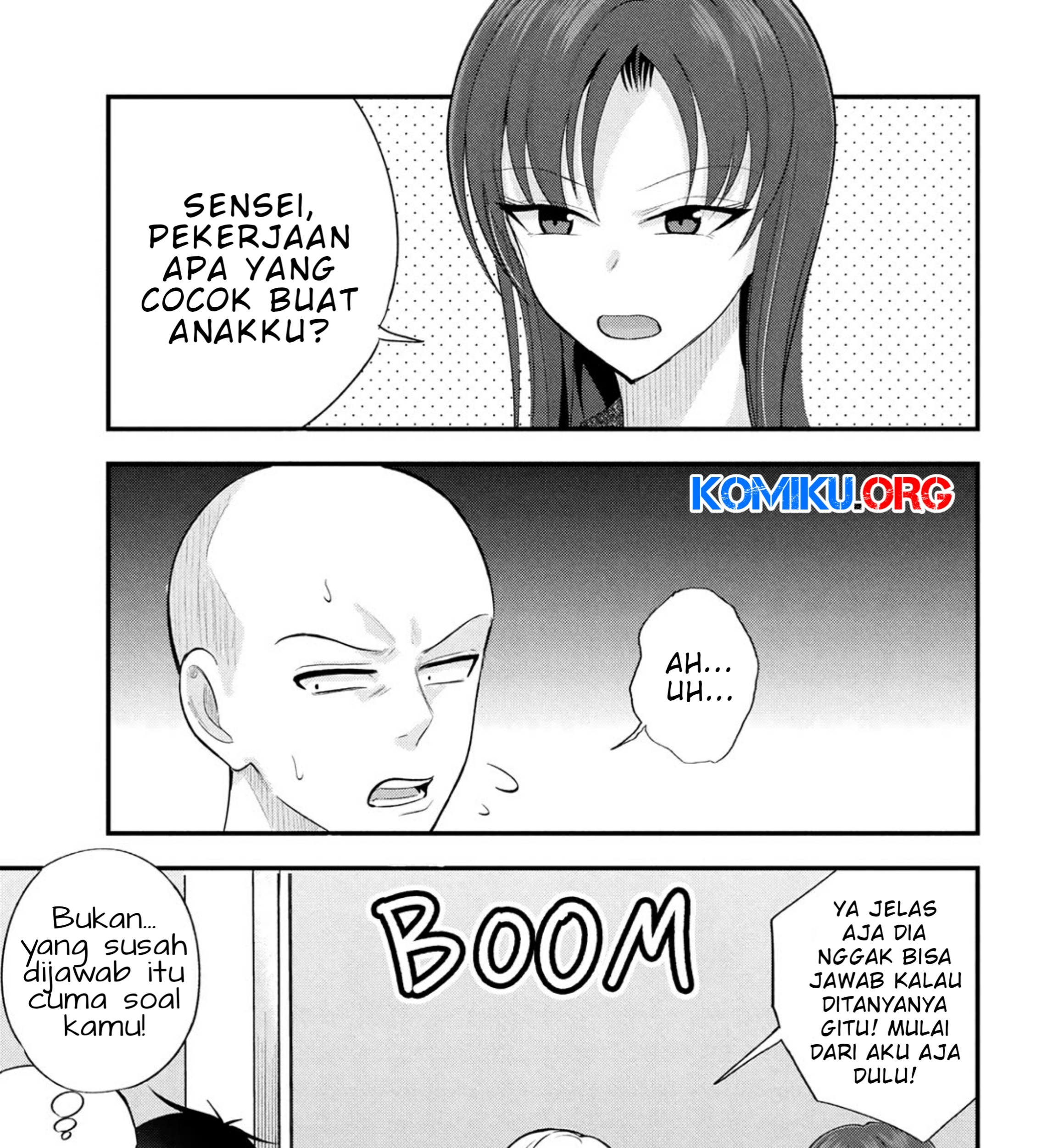 Manga Please Go Home, Akutsu-san! Chapter 196 gambar 2