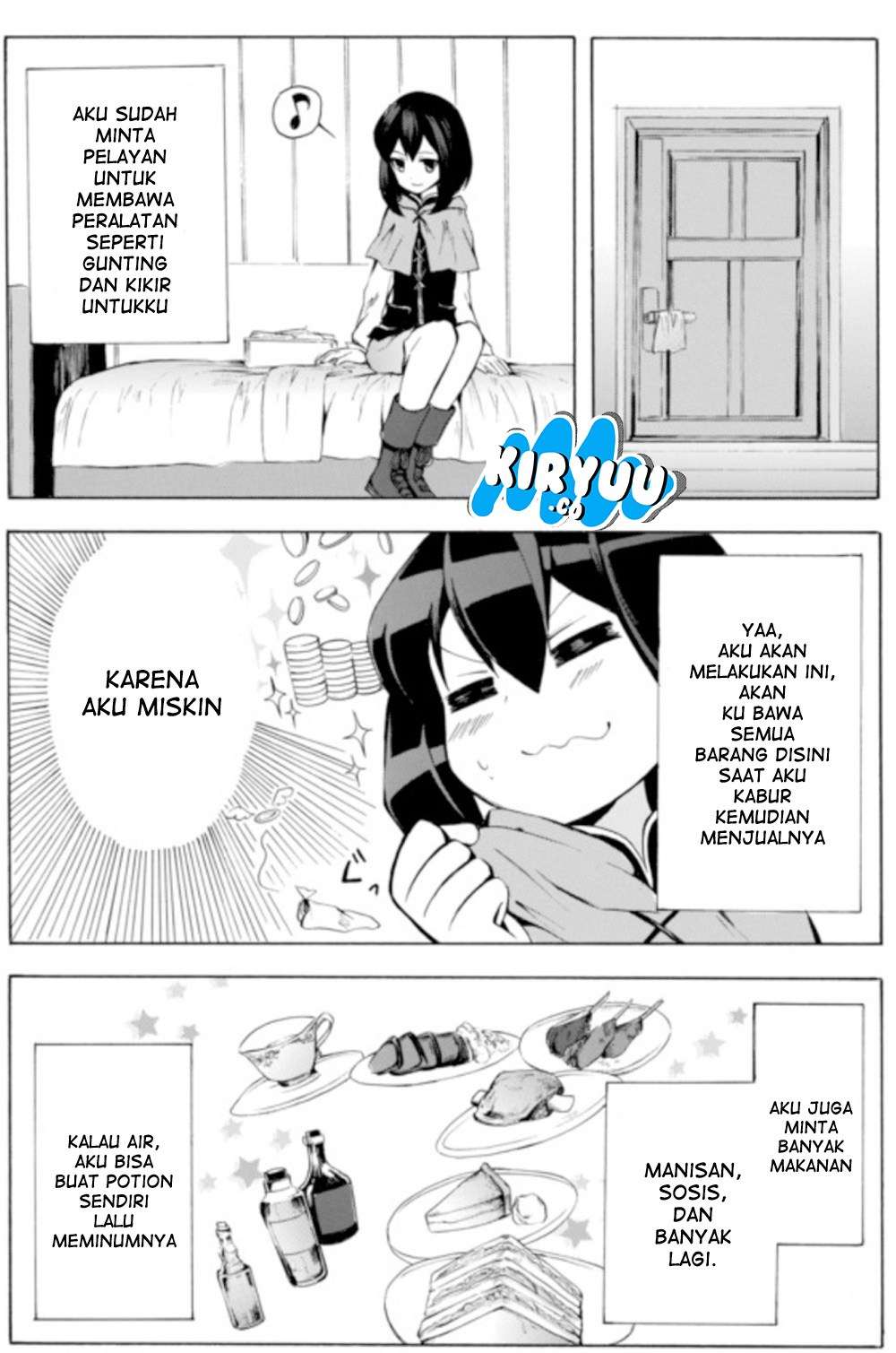 Manga Potion-danomi de Ikinobimasu! Chapter 4.1 gambar 2
