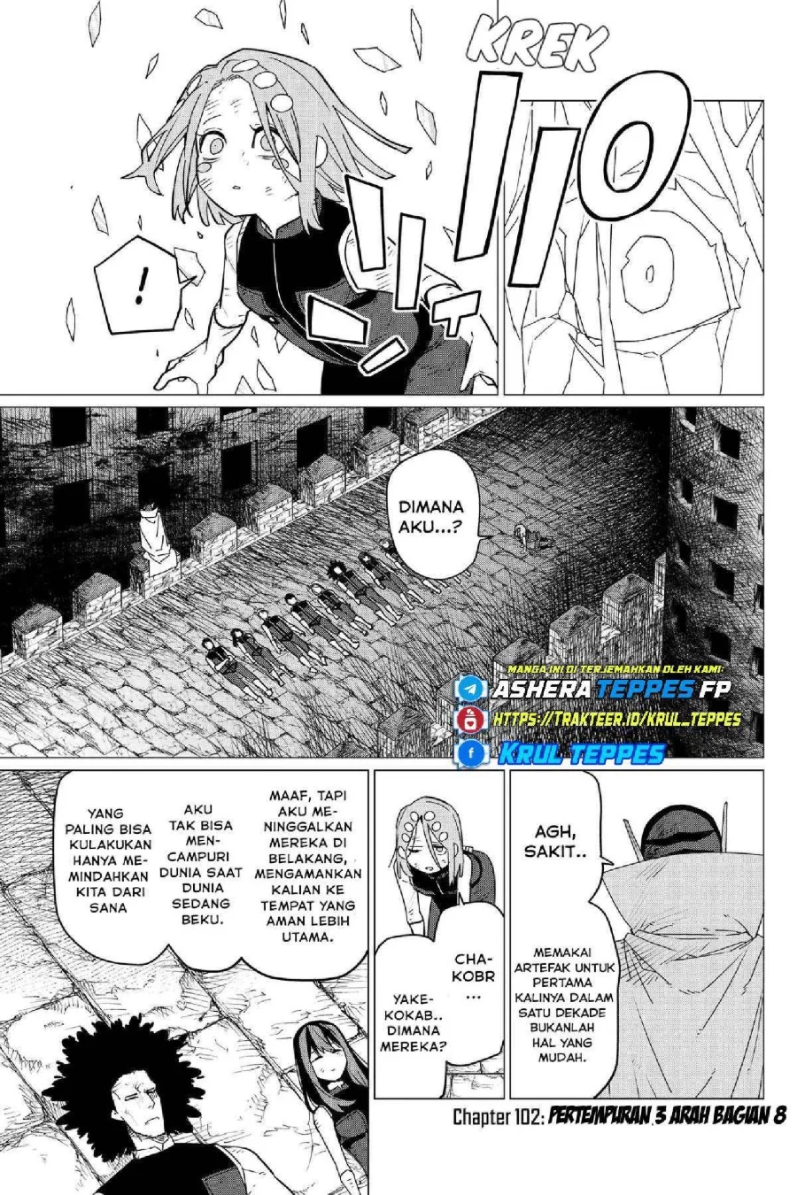 Manga Ranger Reject (Sentai Daishikkaku) Chapter 102 gambar 2