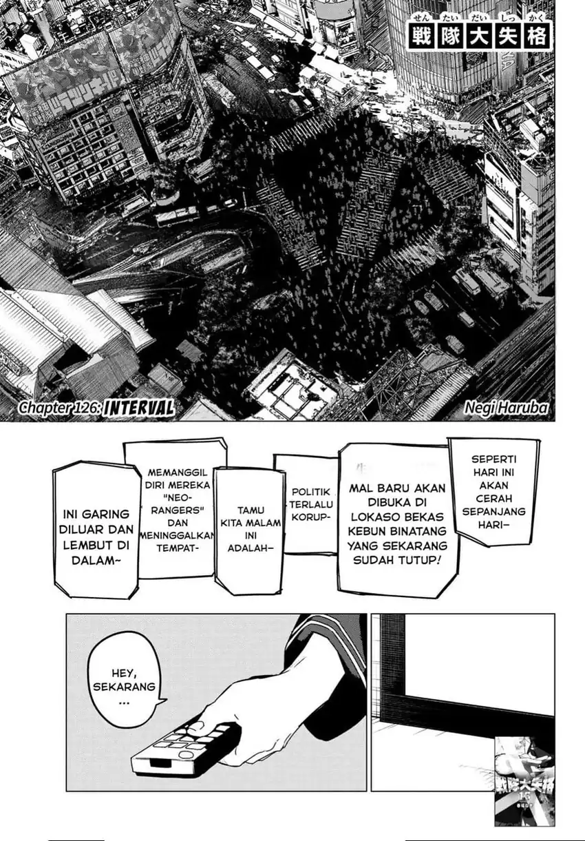 Manga Ranger Reject (Sentai Daishikkaku) Chapter 126 gambar 2