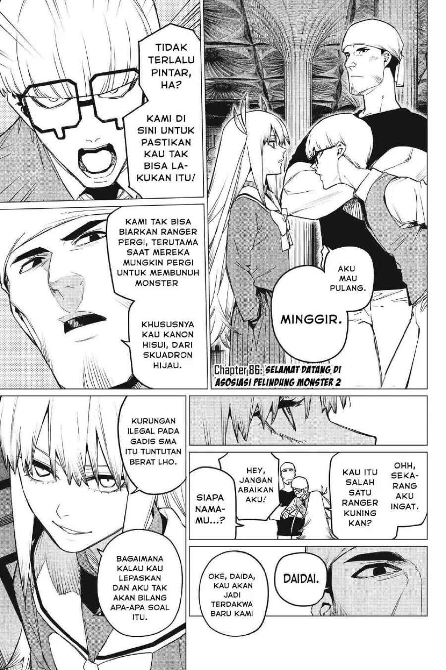 Manga Ranger Reject (Sentai Daishikkaku) Chapter 86 gambar 2