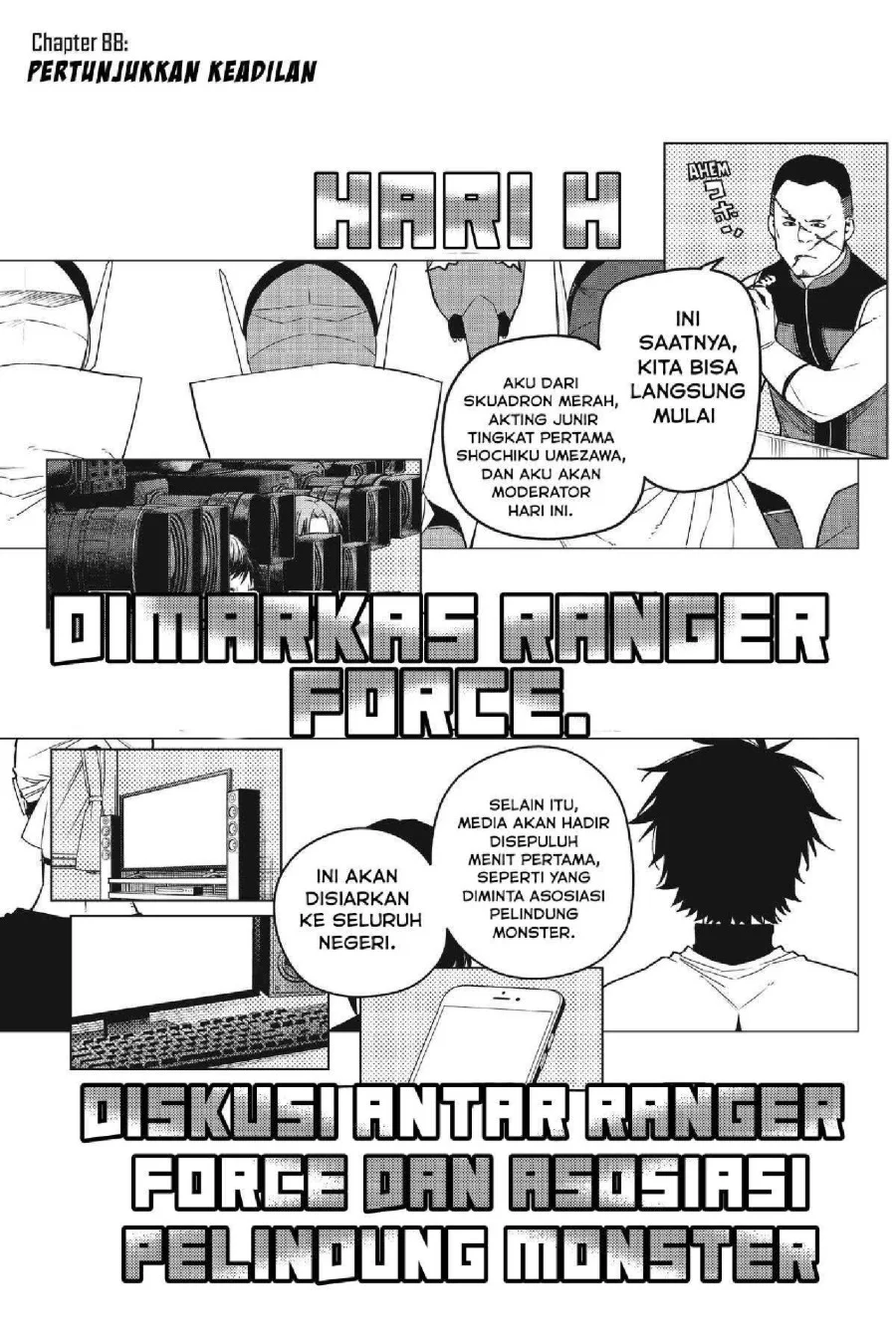 Manga Ranger Reject (Sentai Daishikkaku) Chapter 88 gambar 2