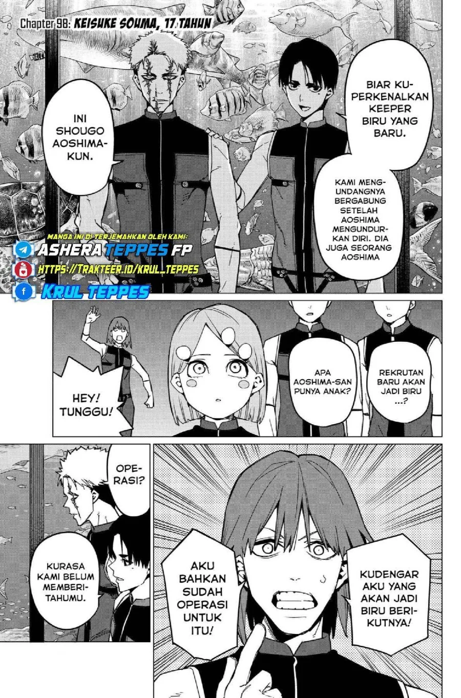 Manga Ranger Reject (Sentai Daishikkaku) Chapter 98 gambar 2