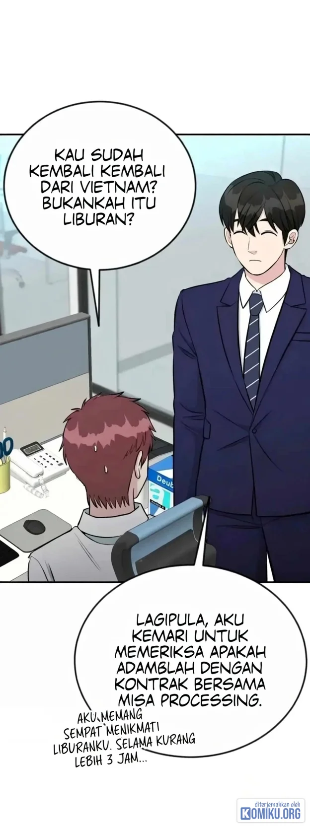 Manhwa Reincarnated as a New Employee Chapter 72 gambar 2