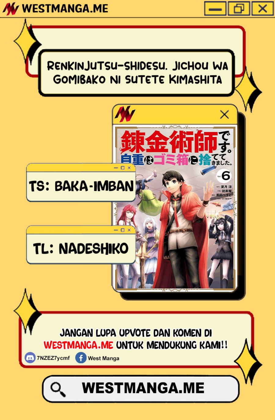 Renkinjutsu-shidesu. Jichou Wa Gomibako Ni Sutete Kimashita Chapter 31 Gambar 3