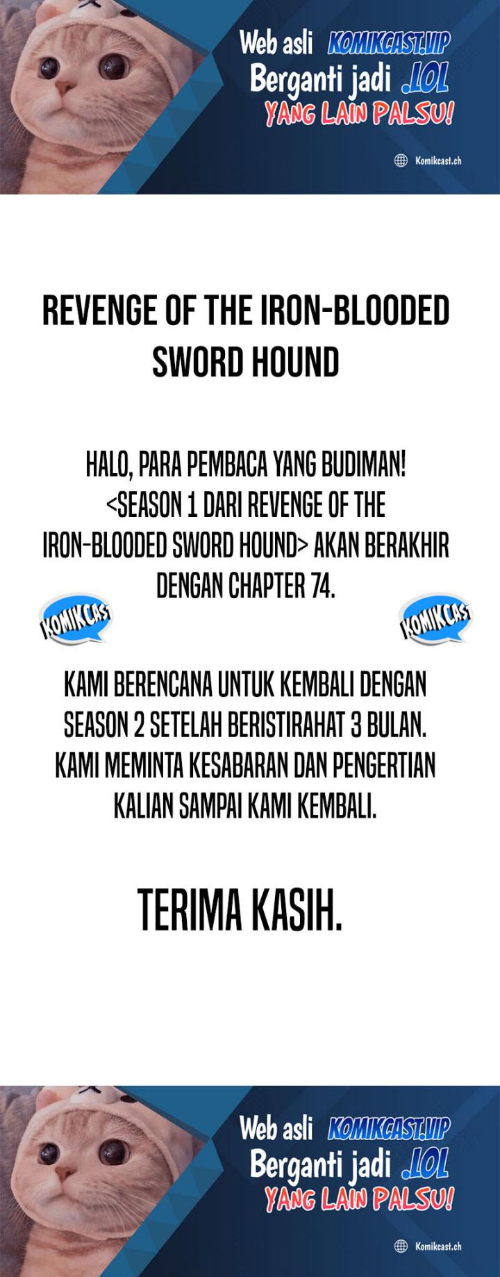 Manhwa Revenge of the Iron-Blooded Sword Hound Chapter 74.5 gambar 2