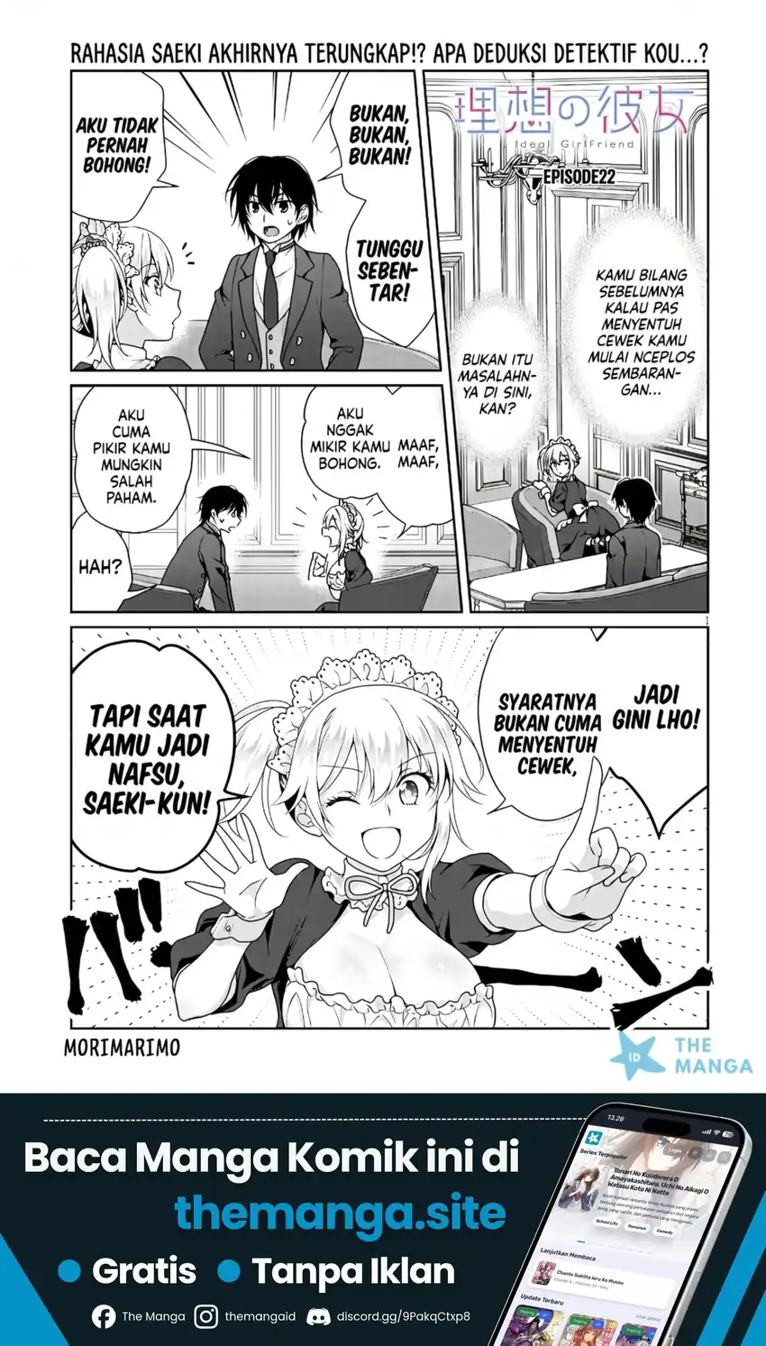 Manga Risou no Kanojo Chapter 22 gambar 2