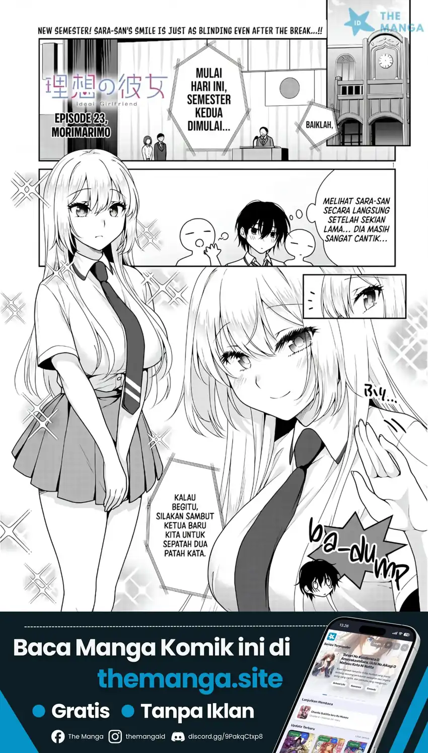 Manga Risou no Kanojo Chapter 23 gambar 2