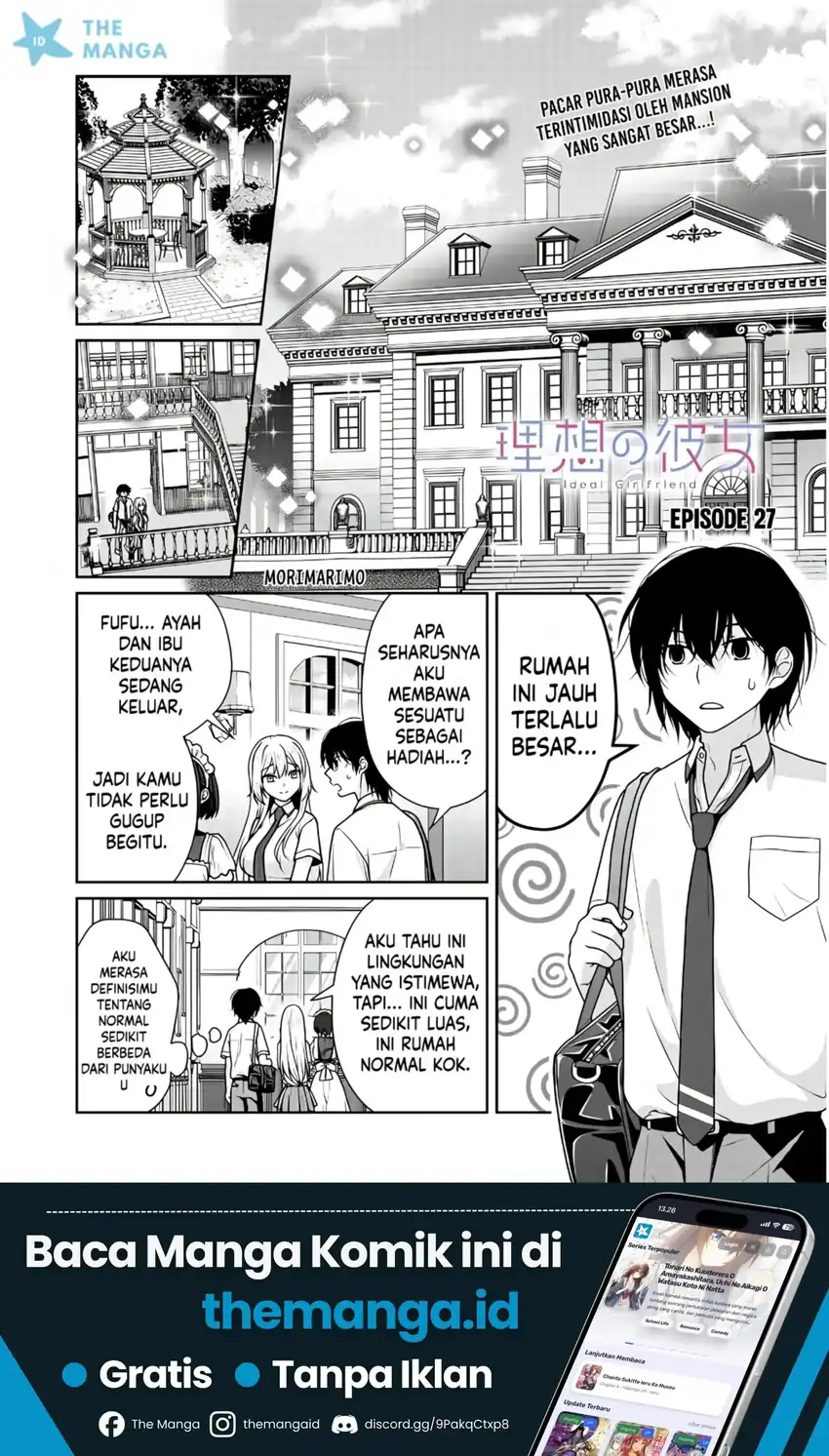 Manga Risou no Kanojo Chapter 27 gambar 2