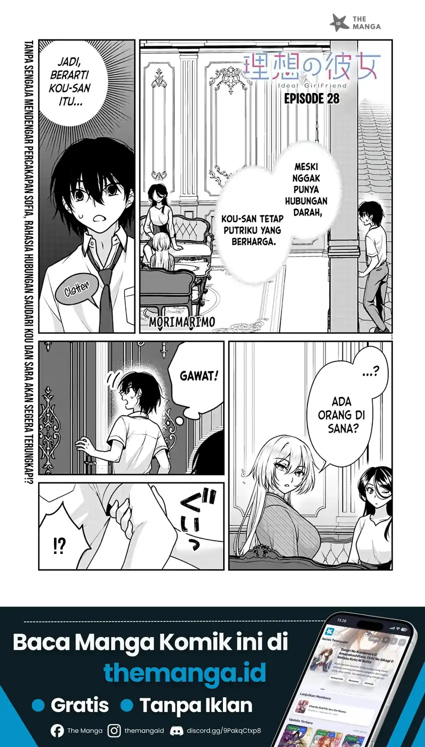 Manga Risou no Kanojo Chapter 28 gambar 2