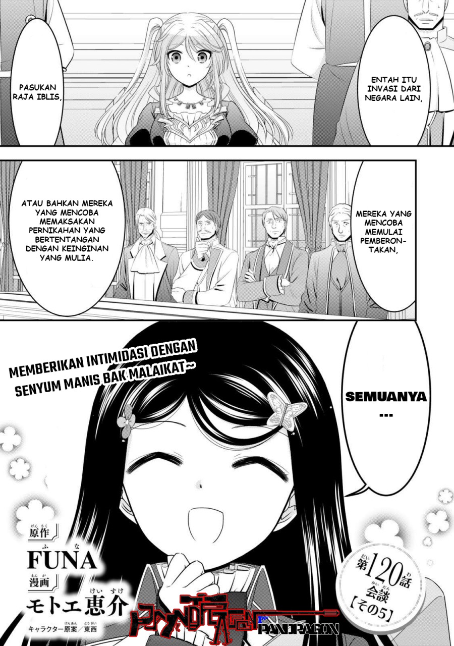 Manga Rougo ni Sonaete Isekai de 8-manmai no Kinka wo Tamemasu Chapter 120 gambar 2
