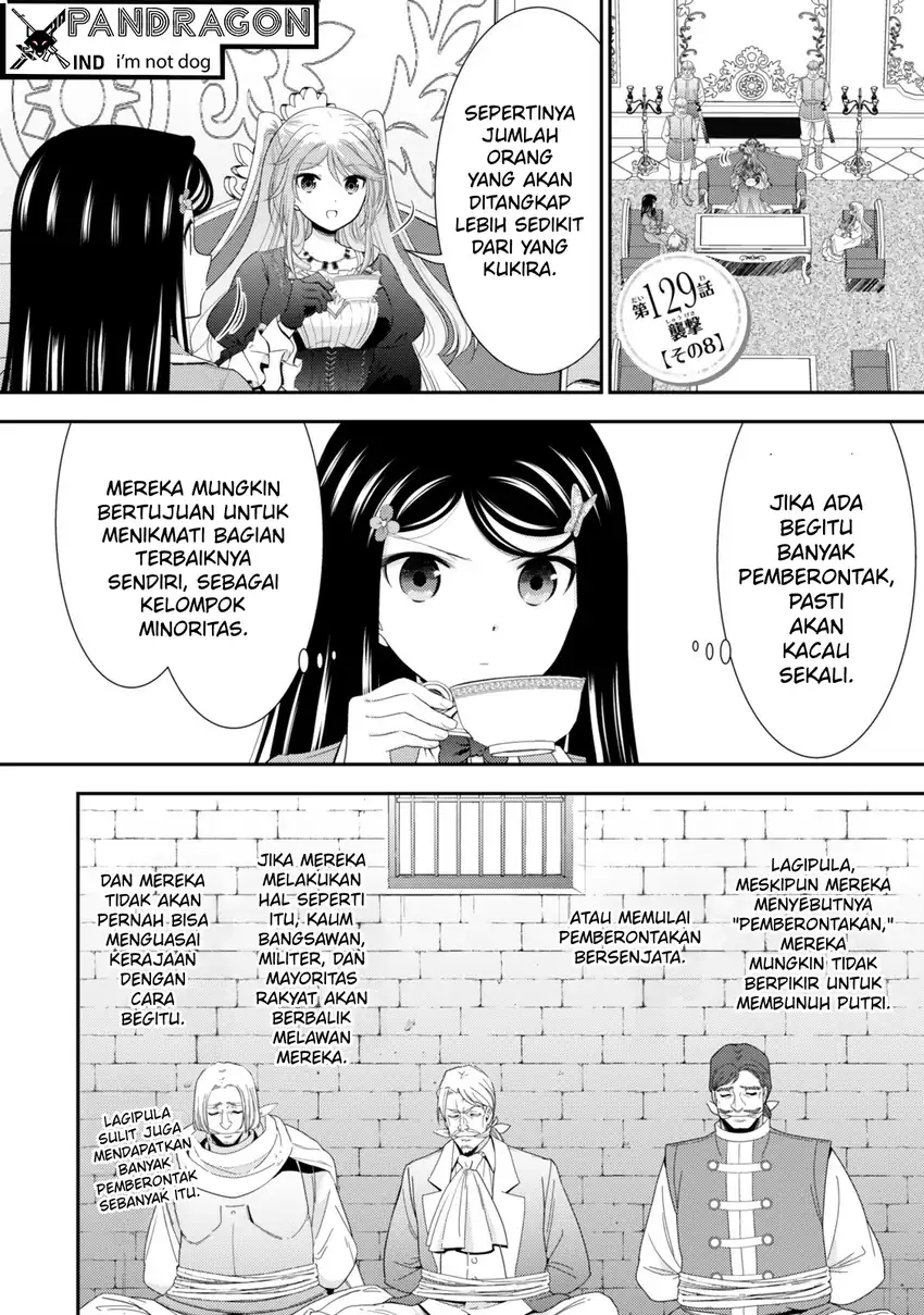 Manga Rougo ni Sonaete Isekai de 8-manmai no Kinka wo Tamemasu Chapter 129 gambar 2