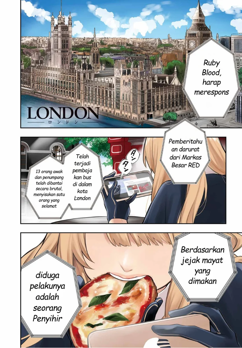 Ruby on the Cake: Hitokui Majo no Bansankai Chapter 1 Gambar 6