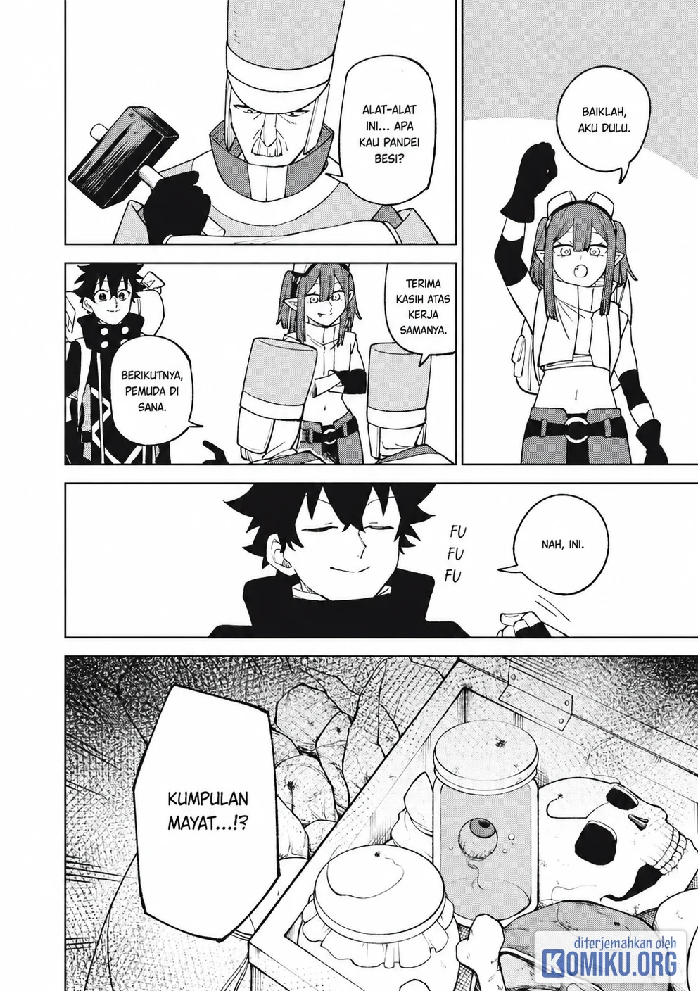 Manga S-Rank Party Kara Kaikosareta “Jugushi” – “Noroi no Item” Shika Tsukuremasen ga, Sono Seinou wa Artifact-kyuu nari……! Chapter 35.1 gambar 2