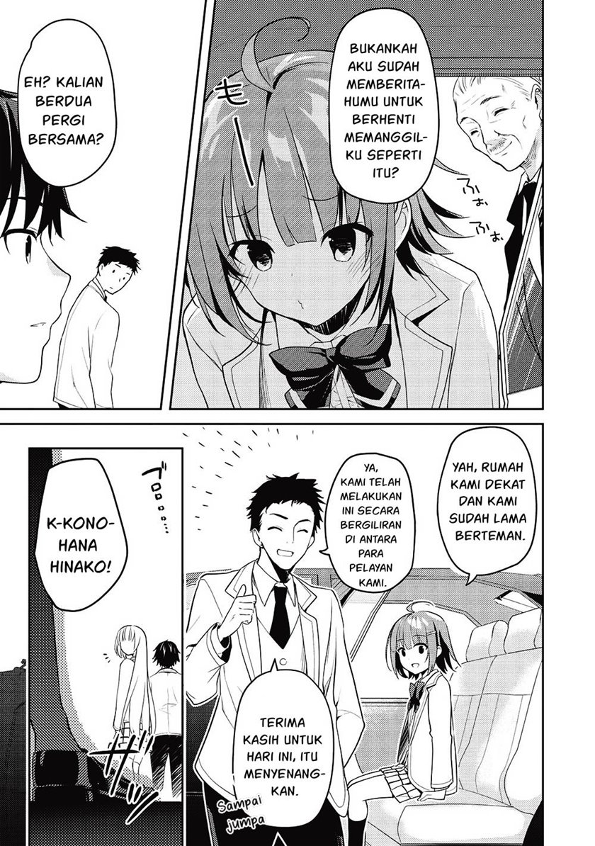 Saijo no Osewa Takane no Hana-darakena Meimon-kou de, Gakuin Ichi no Ojou-sama (Seikatsu Nouryoku Kaimu) wo Kagenagara Osewa suru Koto ni Narimashita Chapter 11 Gambar 8