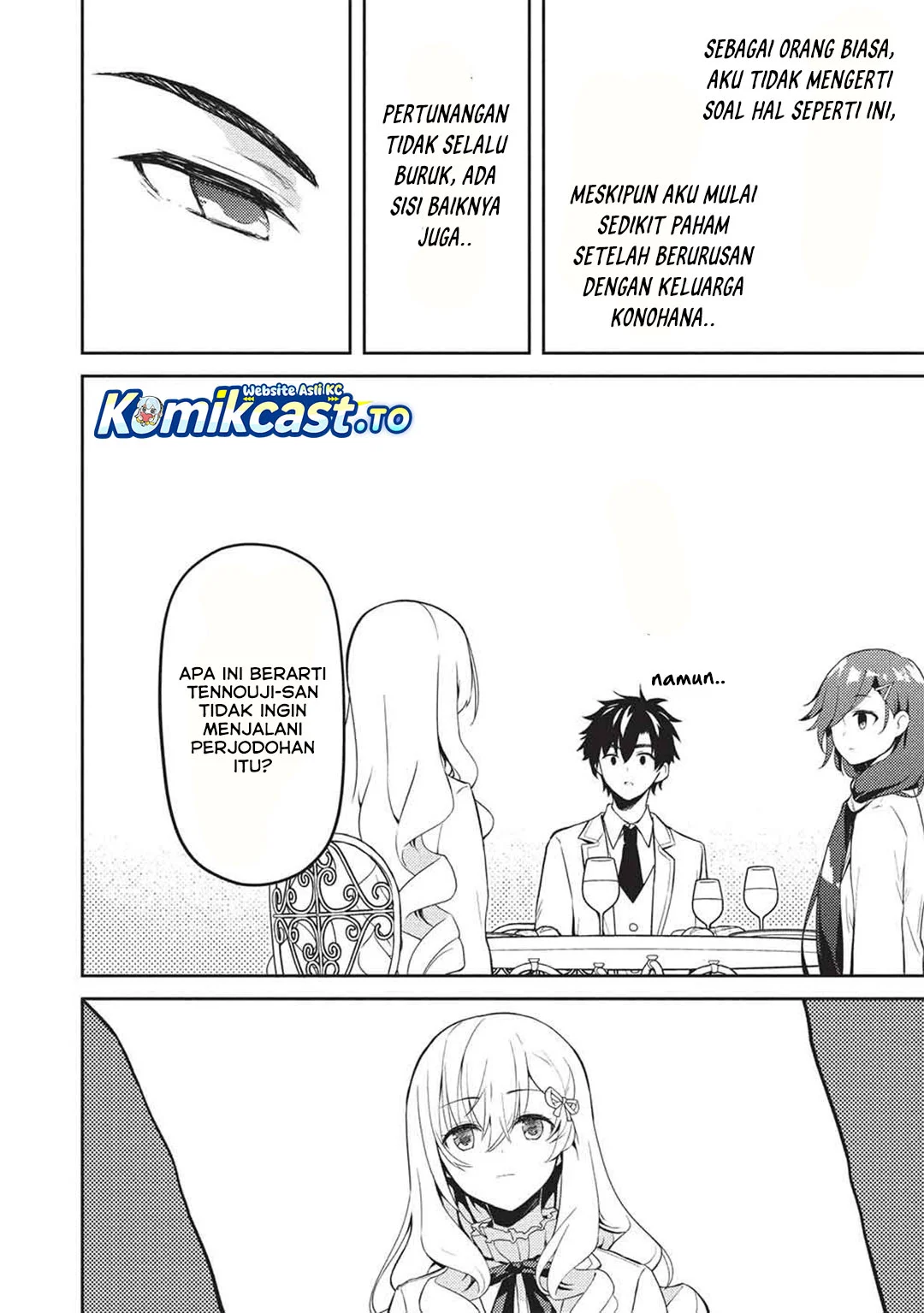 Manga Saijo no Osewa ~Takane no Hana Darakena Meimon Kou de, Gakuin Ichi no Ojou-sama (Seikatsu Noryoku Kaimu) o Kagenagara Osewa suru Koto ni Narimashita~ Chapter 33 gambar 2