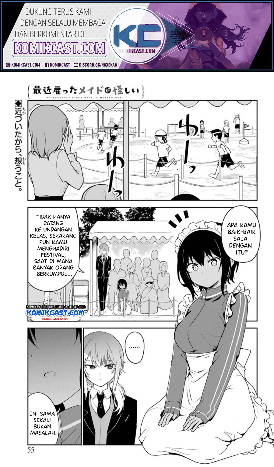 Manga Saikin Yatotta Maid ga Ayashii (My Recently Hired Maid Is Mysterious) (Serialization) Chapter 11 gambar 2