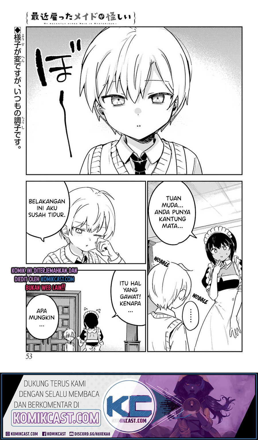 Manga Saikin Yatotta Maid ga Ayashii (My Recently Hired Maid Is Mysterious) (Serialization) Chapter 17 gambar 2