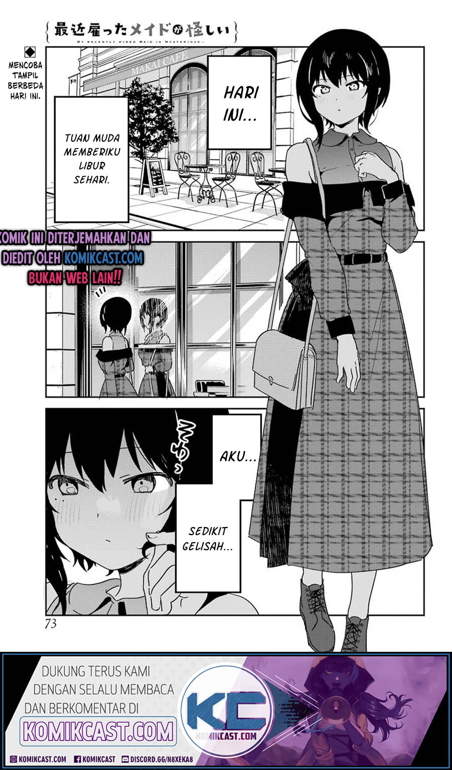 Manga Saikin Yatotta Maid ga Ayashii (My Recently Hired Maid Is Mysterious) (Serialization) Chapter 18 gambar 2