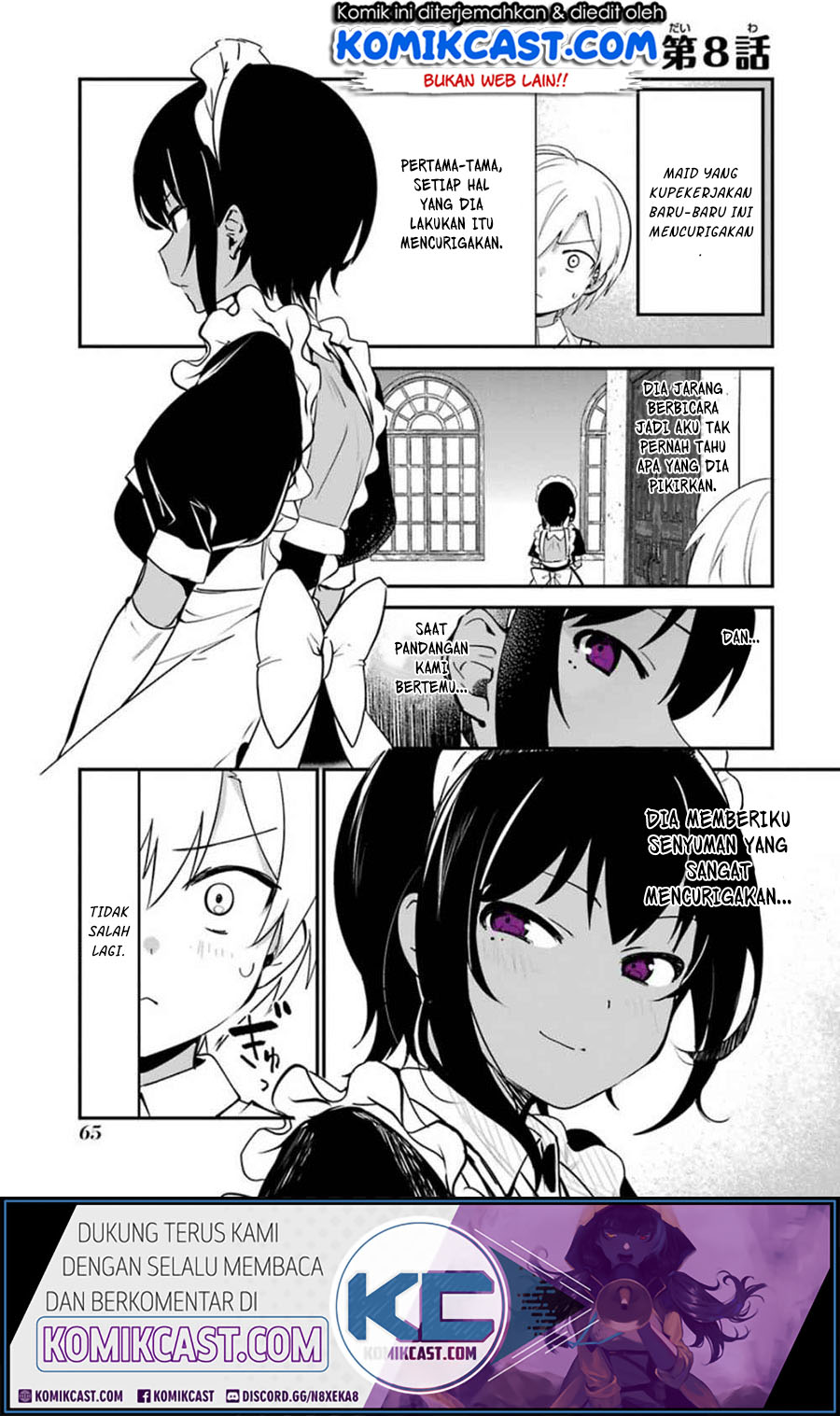 Manga Saikin Yatotta Maid ga Ayashii (My Recently Hired Maid Is Mysterious) (Serialization) Chapter 2.2 gambar 2