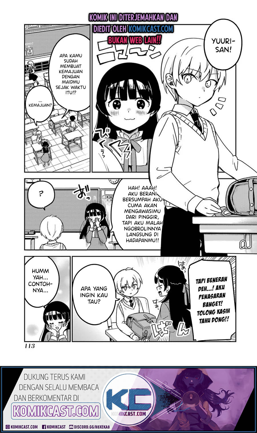Manga Saikin Yatotta Maid ga Ayashii (My Recently Hired Maid Is Mysterious) (Serialization) Chapter 20 gambar 2