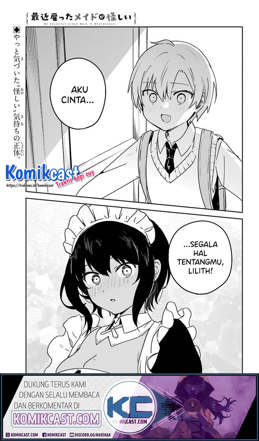 Manga Saikin Yatotta Maid ga Ayashii (My Recently Hired Maid Is Mysterious) (Serialization) Chapter 21 gambar 2