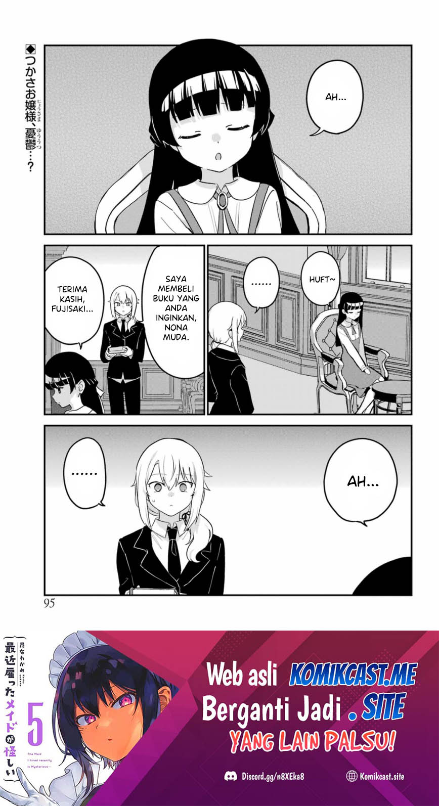 Manga Saikin Yatotta Maid ga Ayashii (My Recently Hired Maid Is Mysterious) (Serialization) Chapter 35 gambar 2