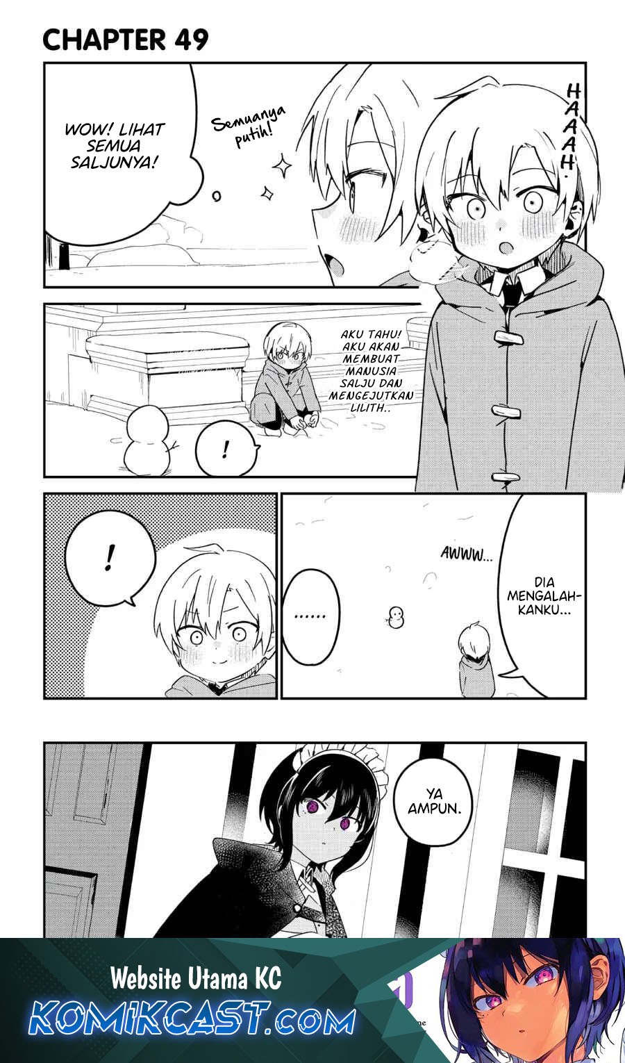 Manga Saikin Yatotta Maid ga Ayashii (My Recently Hired Maid Is Mysterious) (Serialization) Chapter 49 gambar 2