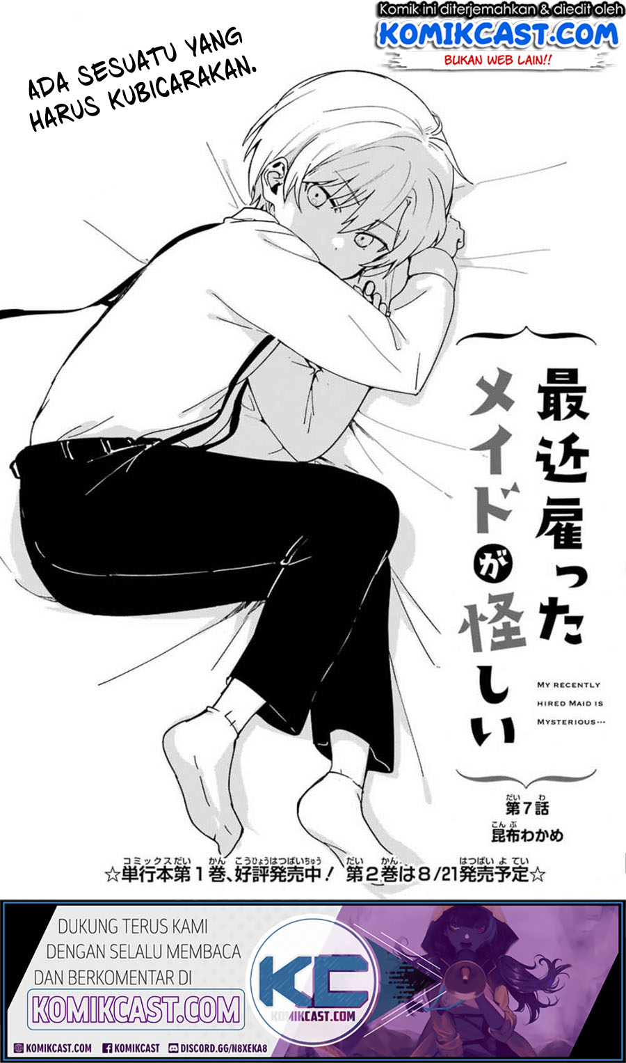 Manga Saikin Yatotta Maid ga Ayashii (My Recently Hired Maid Is Mysterious) (Serialization) Chapter 7 gambar 2