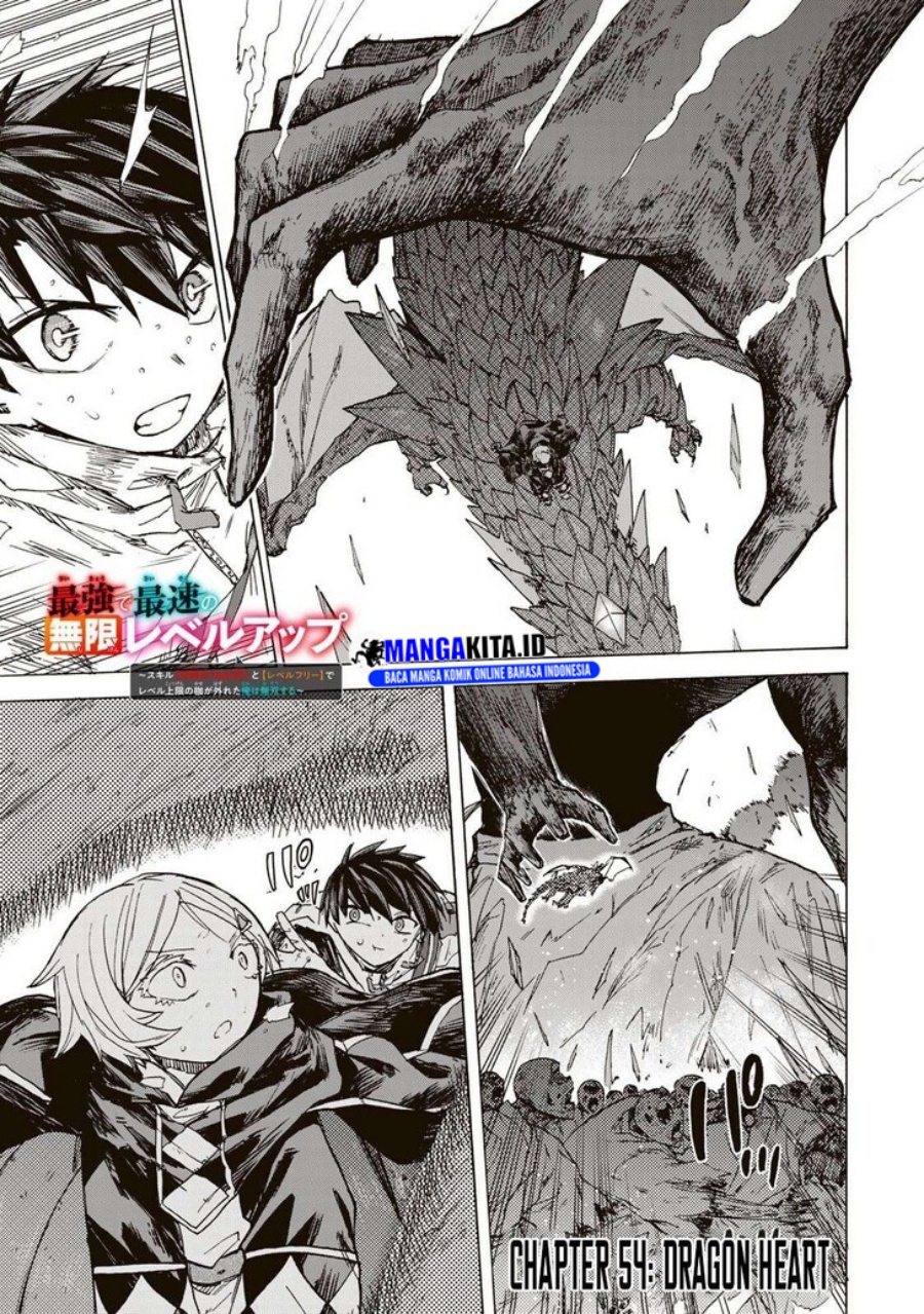 Manga Saikyou de Saisoku no Mugen Level Up Chapter 54 gambar 2