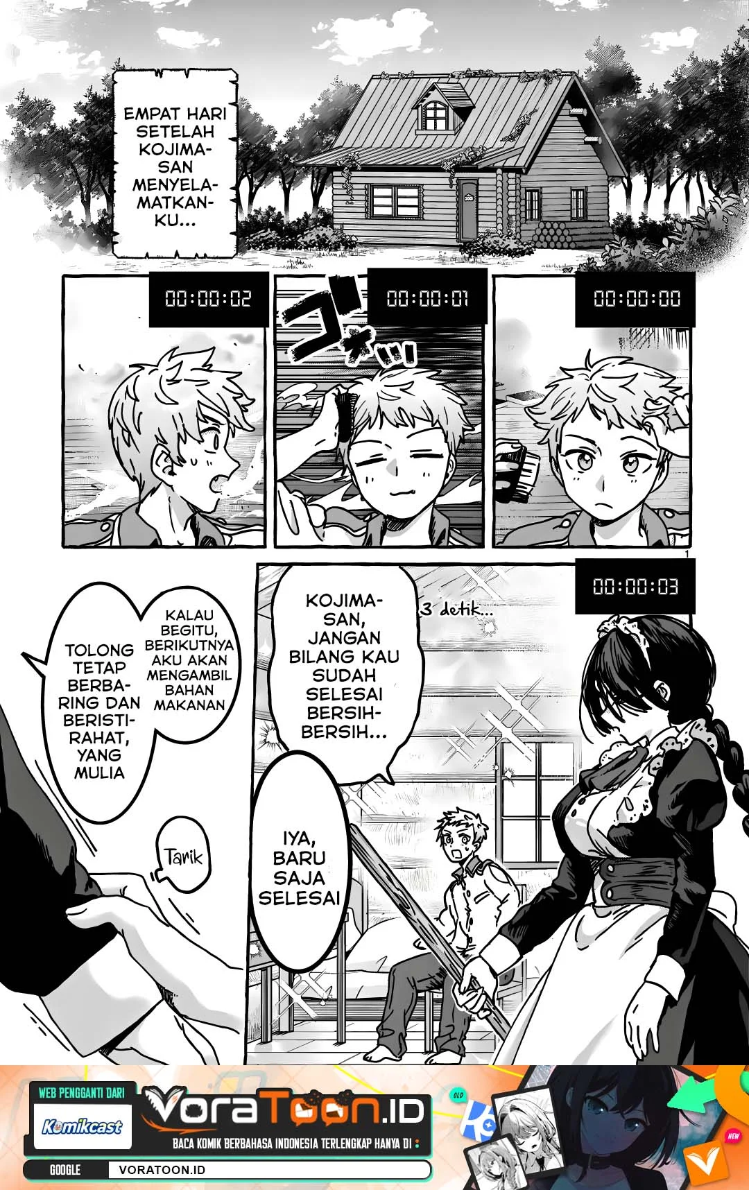 Manga Saikyou Kawaii Mibou Reijou Kojima-san Chapter 4 gambar 2